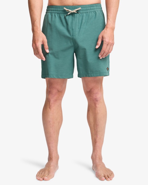 2 Every Other Day 17"- Layback Schwimmshorts f&uuml;r M&auml;nner Blau EBYJV00145 Billabong