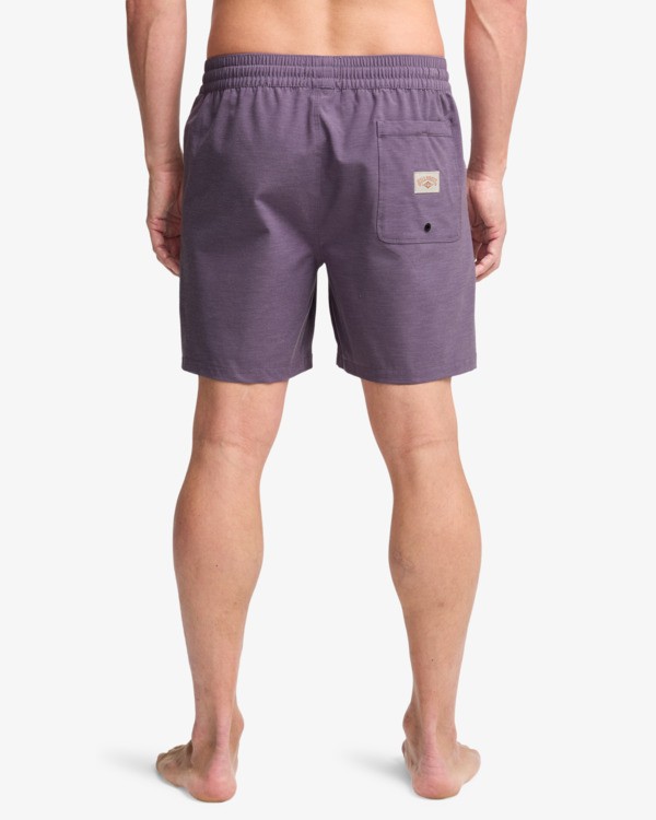 4 Every Other Day 17"- Layback Schwimmshorts f&uuml;r M&auml;nner Violett EBYJV00145 Billabong