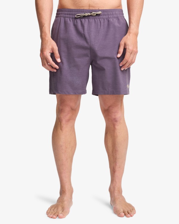 2 Every Other Day 17"- Layback Schwimmshorts f&uuml;r M&auml;nner Violett EBYJV00145 Billabong