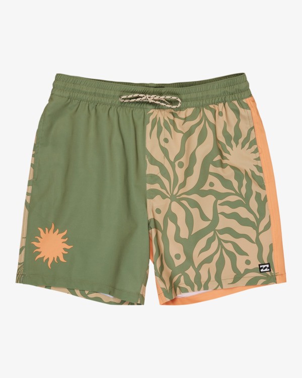 0 Reflection Layback - Schwimmshorts f&uuml;r M&auml;nner Orange EBYJV00157 Billabong