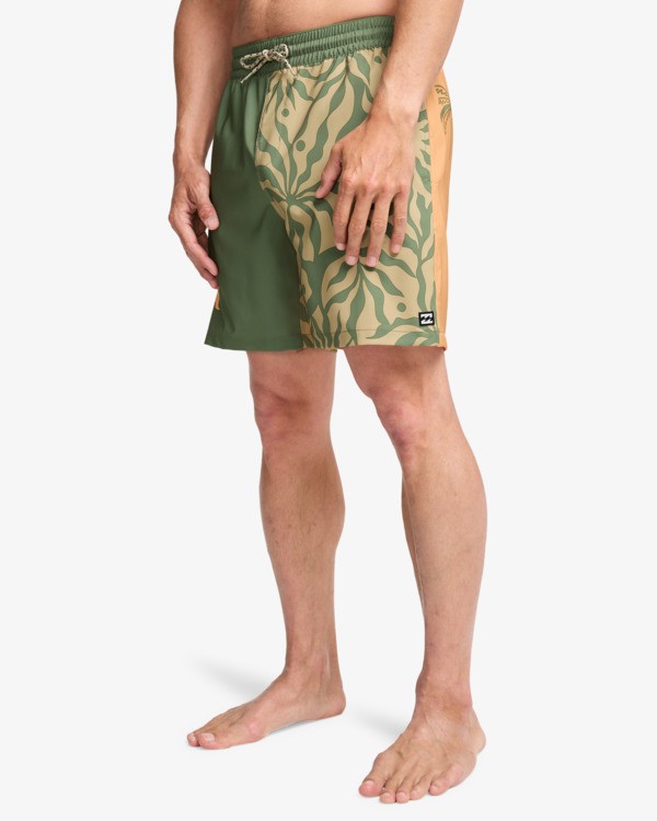 5 Reflection Layback - Schwimmshorts f&uuml;r M&auml;nner Orange EBYJV00157 Billabong