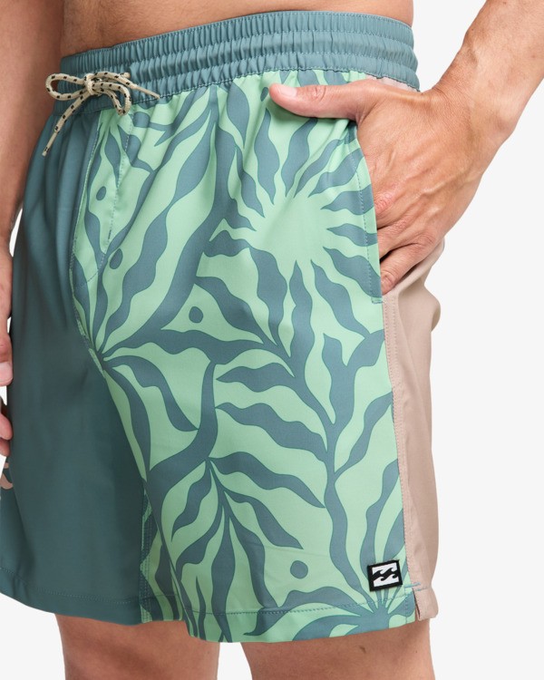 5 Reflection Layback - Short de bain pour Homme Gris EBYJV00157 Billabong