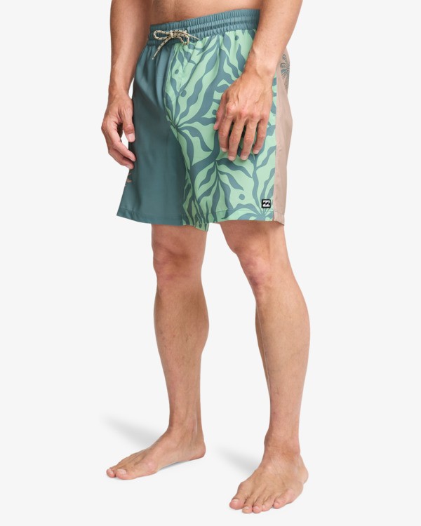 4 Reflection Layback - Short de bain pour Homme Gris EBYJV00157 Billabong