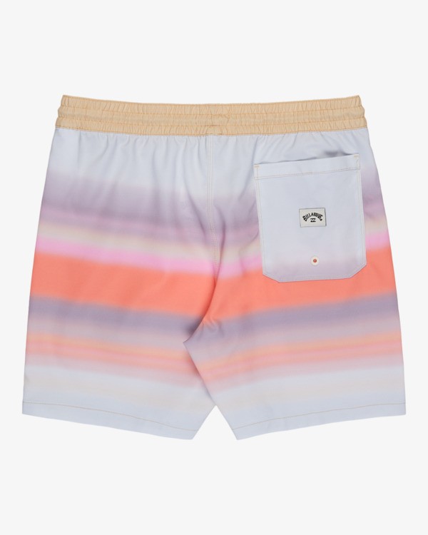 1 Sundays Layback - Schwimmshorts f&uuml;r M&auml;nner Grau EBYJV00158 Billabong
