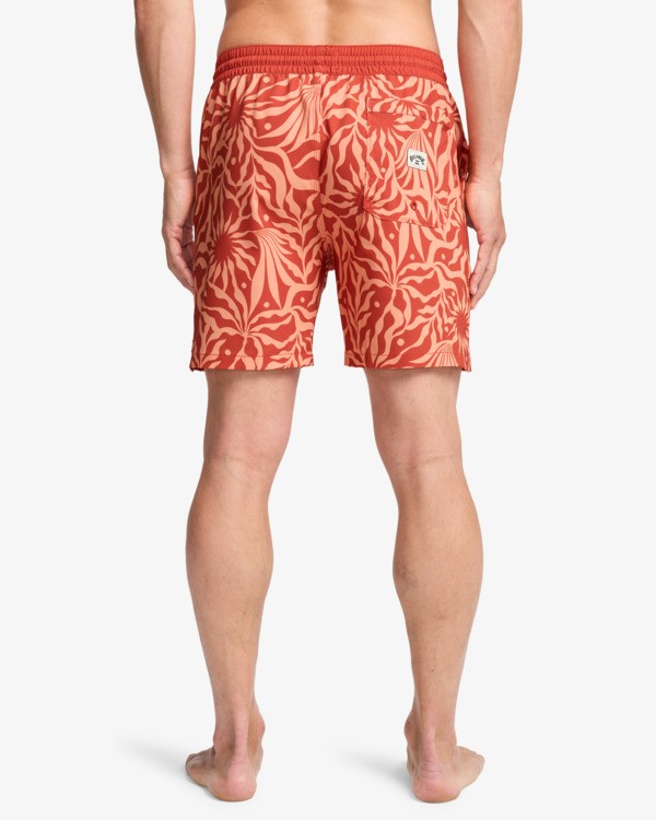 4 Sundays Layback - Schwimmshorts f&uuml;r M&auml;nner Rosa EBYJV00158 Billabong