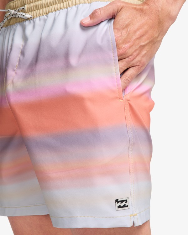 6 Sundays Layback - Schwimmshorts f&uuml;r M&auml;nner Grau EBYJV00158 Billabong