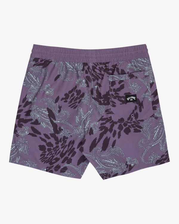 1 Vacay Layback - Short de nataci&oacute;n para hombre Gris EBYJV00159 Billabong