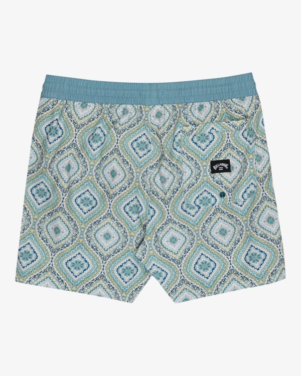 1 Vacay Layback - Short de nataci&oacute;n para hombre Gris EBYJV00159 Billabong