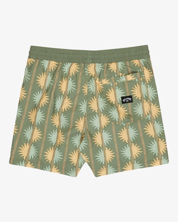 1 Vacay Layback - Short de nataci&oacute;n para hombre Amarillo EBYJV00159 Billabong