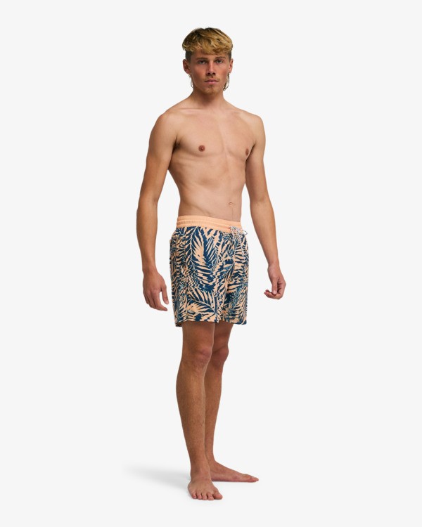 3 Vacay Layback - Swim Shorts for Men Orange EBYJV00159 Billabong