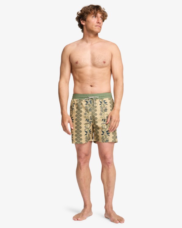 4 Vacay Layback - Swim Shorts for Men Beige EBYJV00159 Billabong