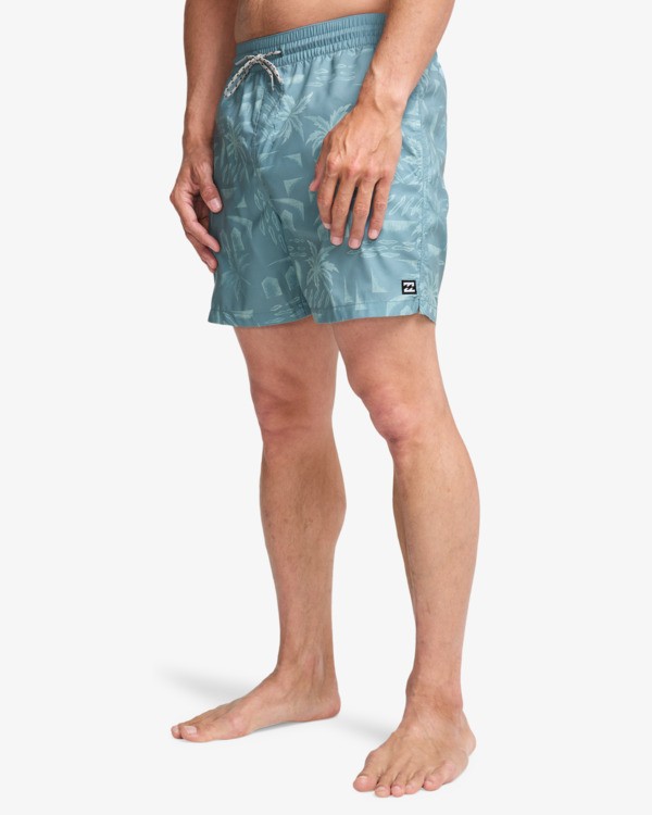 5 Vacay Layback - Short de nataci&oacute;n para hombre Blanco EBYJV00159 Billabong
