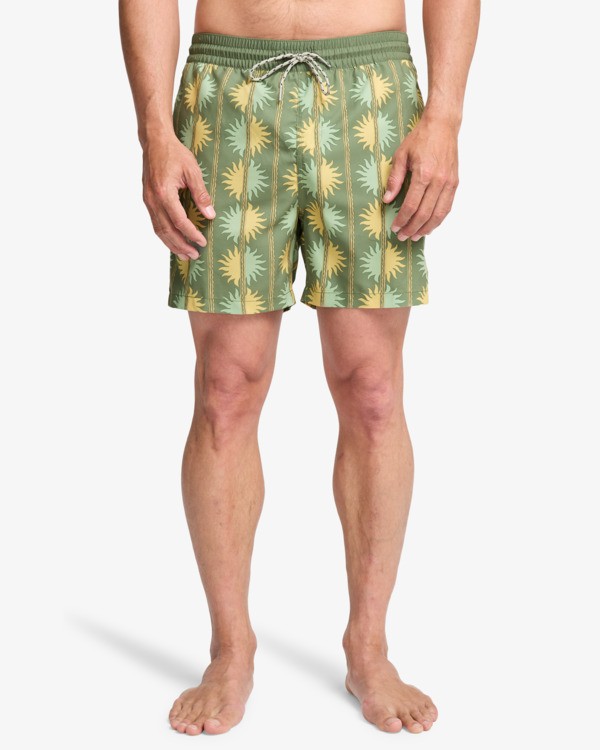 2 Vacay Layback - Short de nataci&oacute;n para hombre Amarillo EBYJV00159 Billabong