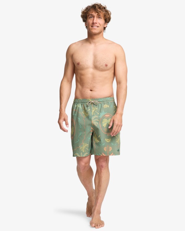 3 Wasted Times Layback Green EBYJV00160 Billabong