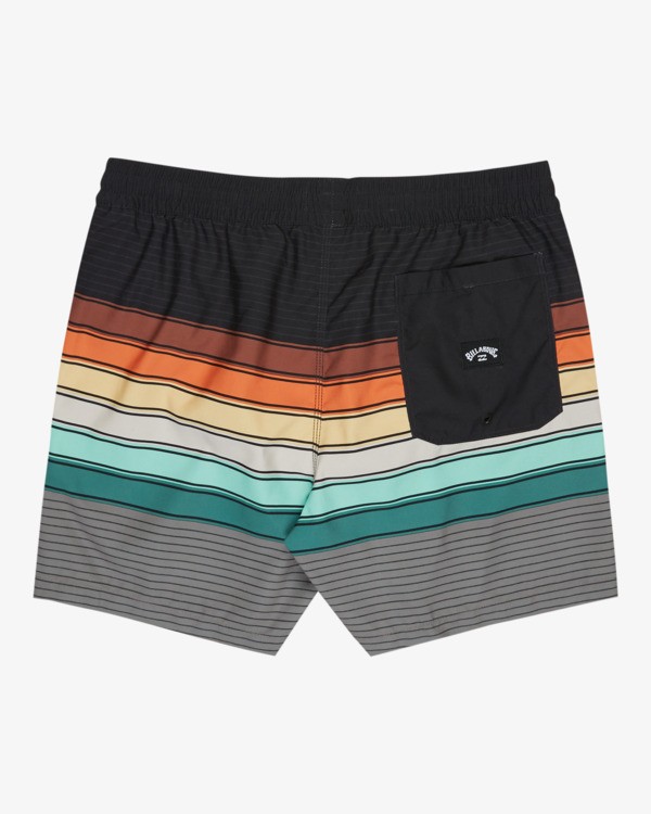 1 All Day Stripe Layback - Short de bain pour Homme Bleu EBYJV00161 Billabong