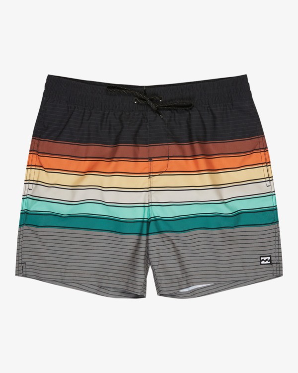 0 All Day Stripe Layback - Short de bain pour Homme Bleu EBYJV00161 Billabong