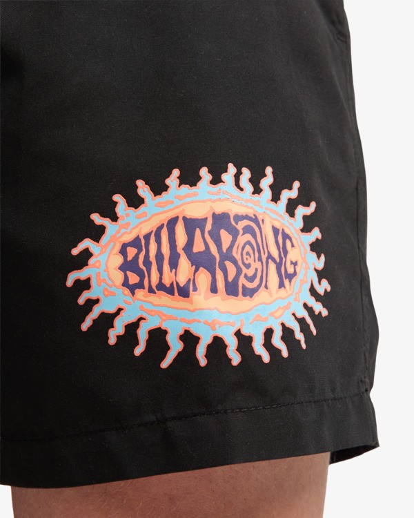 7 Foundation Layback - Short de nataci&oacute;n para hombre Negro EBYJV00162 Billabong