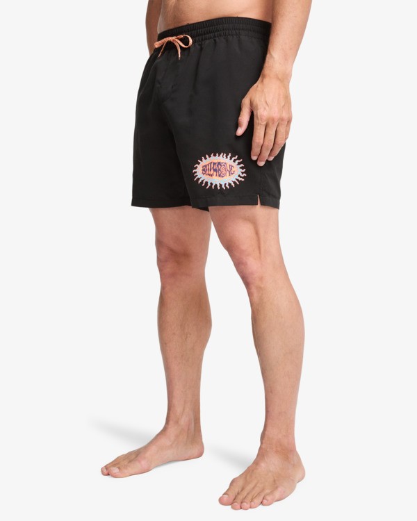 4 Foundation Layback - Short de nataci&oacute;n para hombre Negro EBYJV00162 Billabong