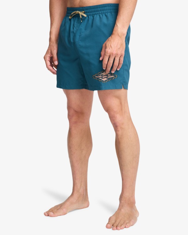5 Foundation Layback - Short de nataci&oacute;n para hombre Azul EBYJV00162 Billabong