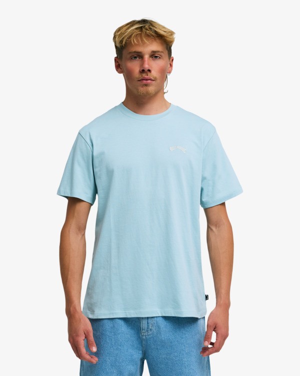 0 Arch Crew - T-Shirt für Männer Blau EBYKT00100 Billabong