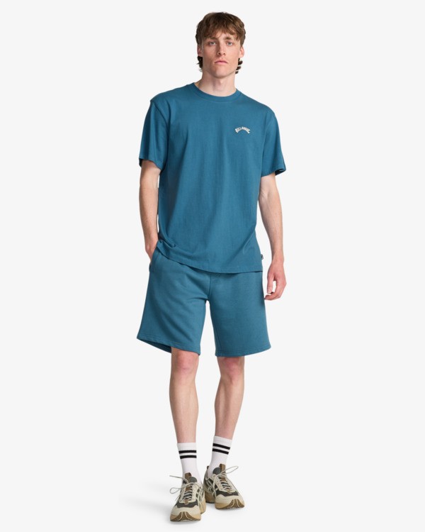2 Arch Crew - T-Shirt für Männer Blau EBYKT00100 Billabong
