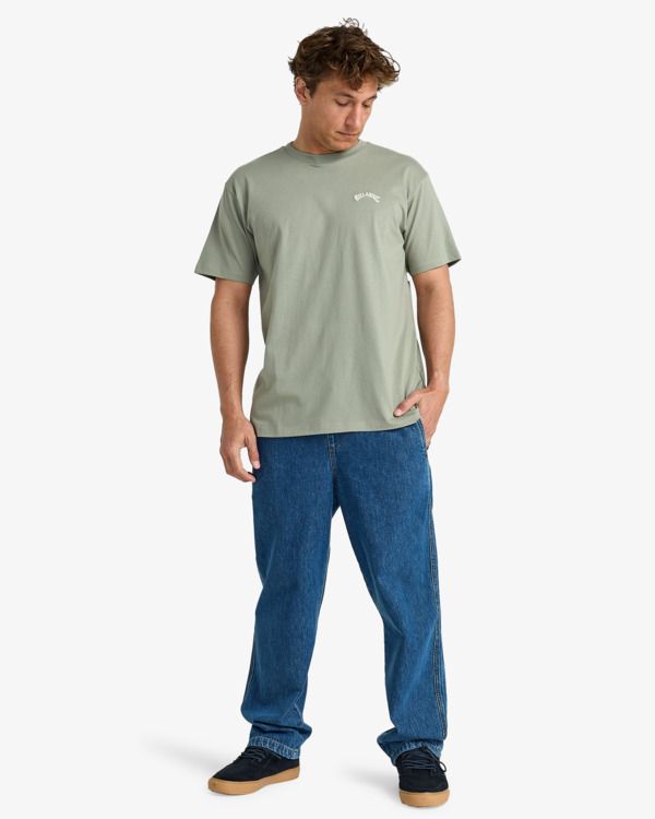 1 Arch - Camiseta para hombre Verde EBYKT00100 Billabong