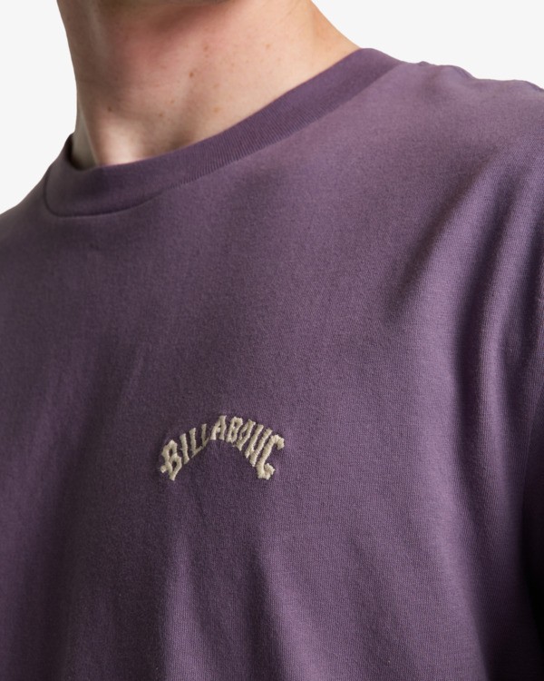 4 Arch Crew - T-Shirt für Männer Violett EBYKT00100 Billabong