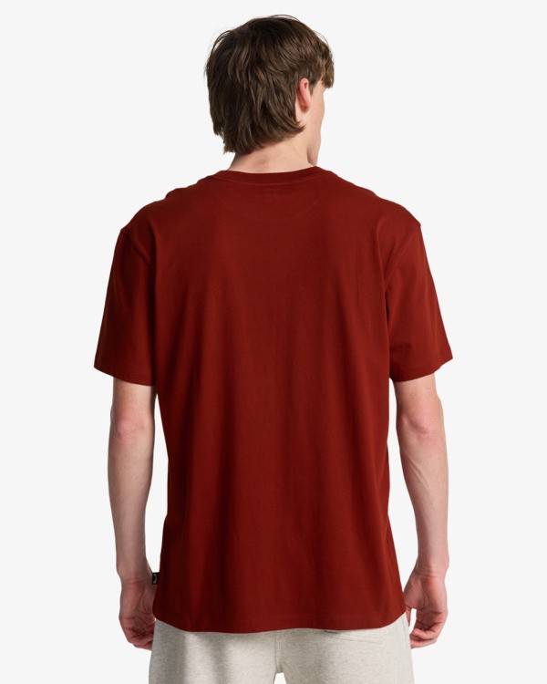 1 Arch Crew - T-Shirt für Männer Rot EBYKT00100 Billabong