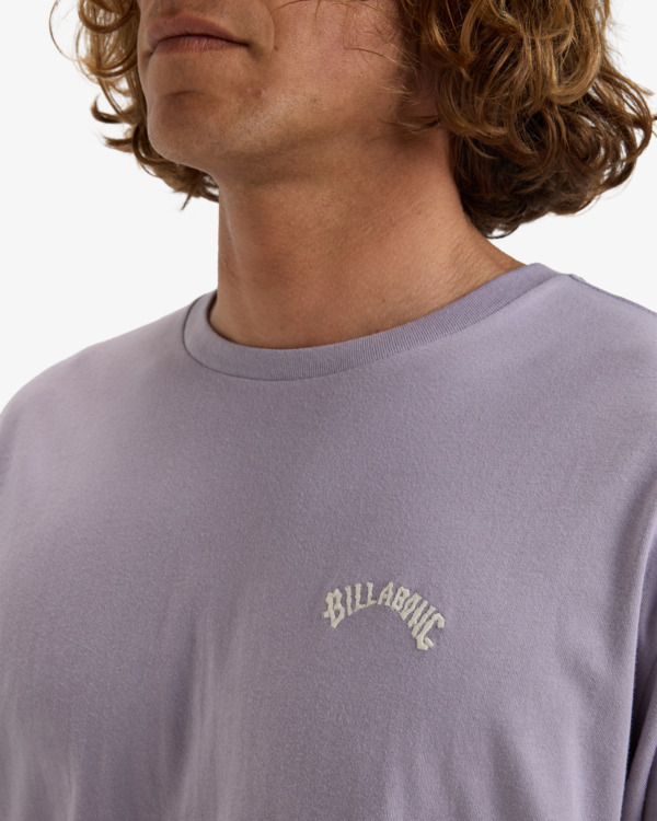 4 Arch - T-shirt para Homem Roxo EBYKT00100 Billabong