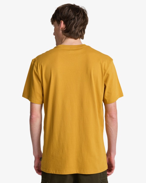 1 Arch Crew - T-Shirt für Männer Gelb EBYKT00100 Billabong