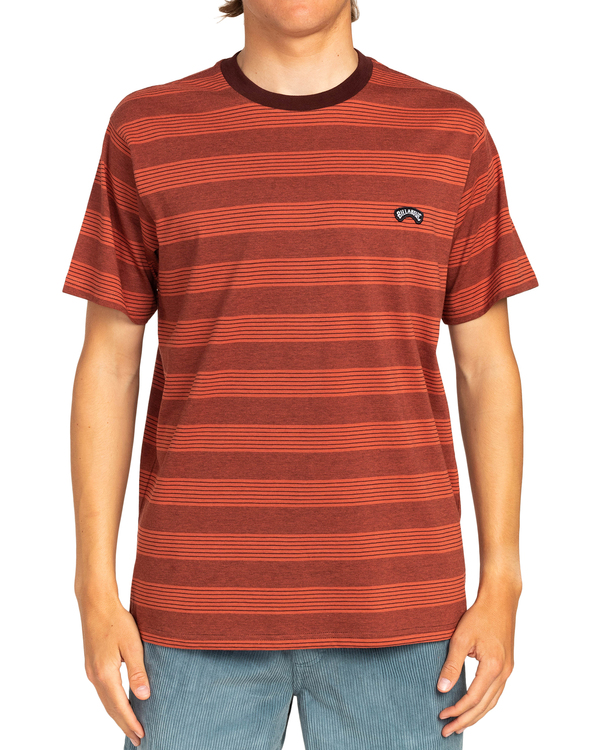 0 Baxter - Camiseta para Hombre Rojo EBYKT00102 Billabong