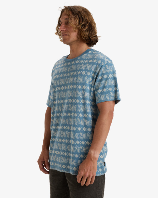 3 Halfrack - Short Sleeves T-Shirt for Men Blue EBYKT00109 Billabong