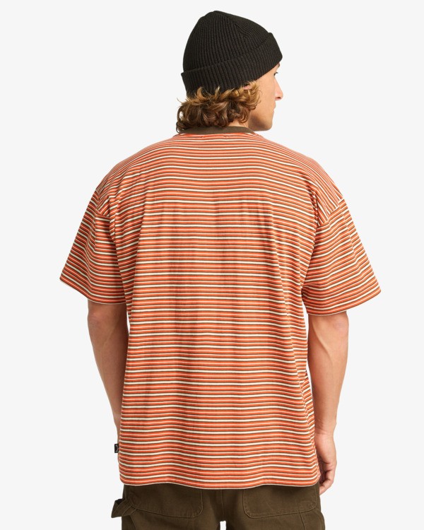 1 Baxter - Short Sleeve T-Shirt for Men Orange EBYKT00111 Billabong