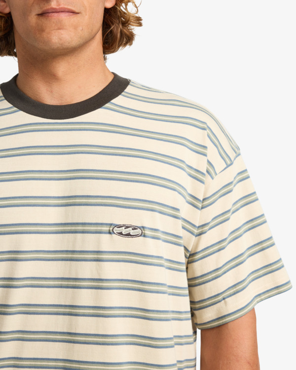 4 Baxter - Short Sleeve T-Shirt for Men Beige EBYKT00111 Billabong