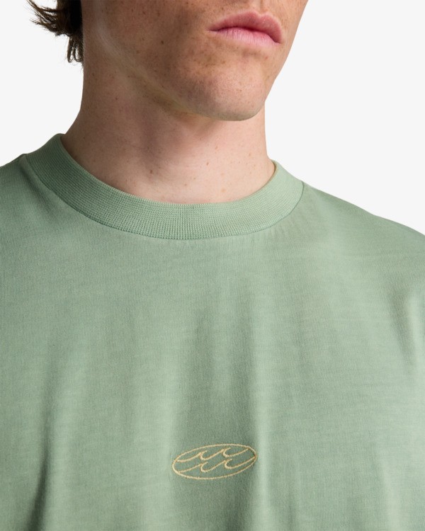 4 Og Wave Wave Washed - T-Shirt &agrave; manches courtes pour Homme Vert EBYKT00113 Billabong