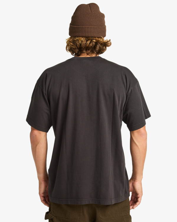 1 Og Wave Wave Washed - Short Sleeve T-Shirt for Men Black EBYKT00113 Billabong