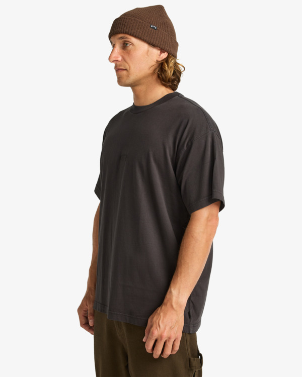 3 Og Wave Wave Washed - Short Sleeve T-Shirt for Men Black EBYKT00113 Billabong