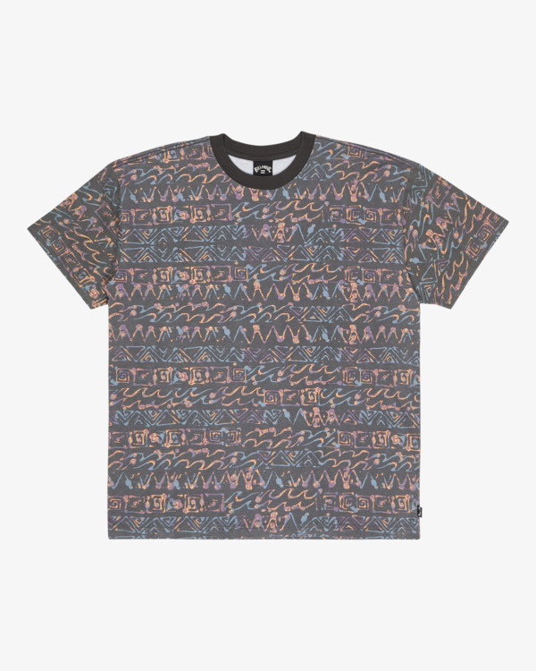 5 Paint Rack Wave Washed - Short Sleeve T-Shirt for Men Grey EBYKT00115 Billabong