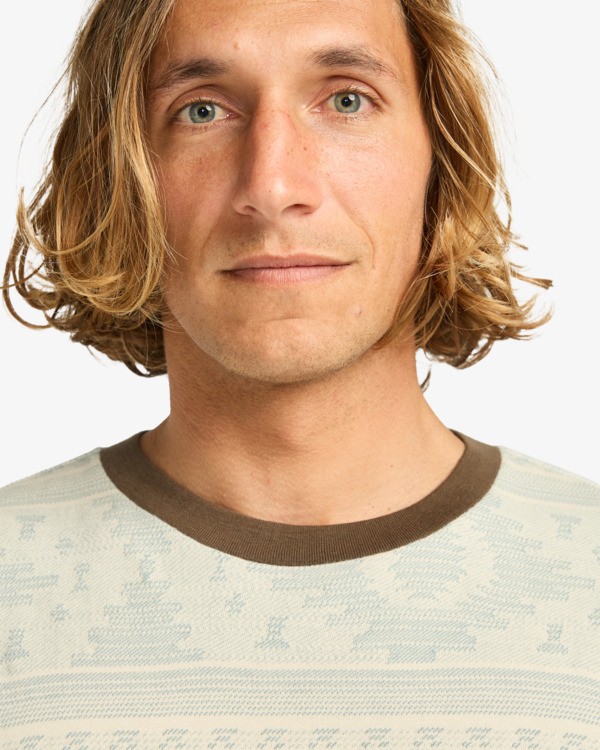 4 Halfrack - Short Sleeve T-Shirt for Men Beige EBYKT00116 Billabong