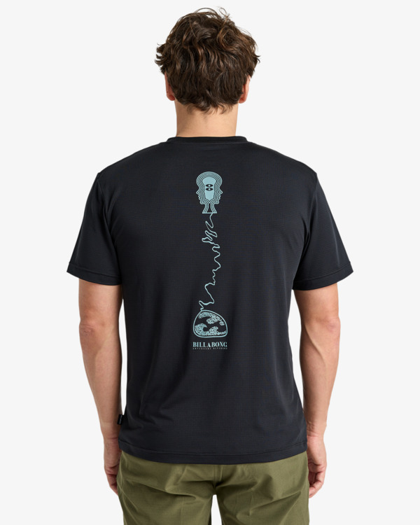 1 Oceanside Perf - Top traforato da Uomo Black EBYKT00117 Billabong