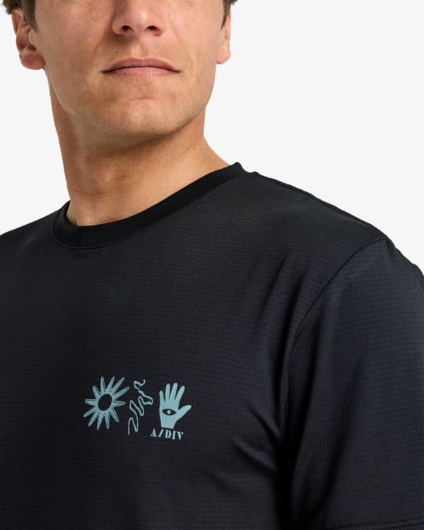 4 Oceanside Perf - Top traforato da Uomo Black EBYKT00117 Billabong