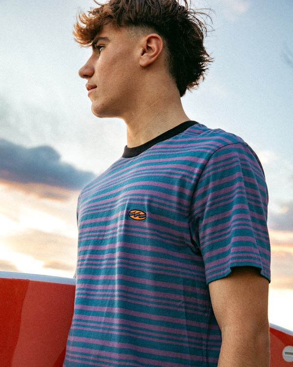 0 Baxter - Camiseta de manga corta para hombre Azul EBYKT00120 Billabong