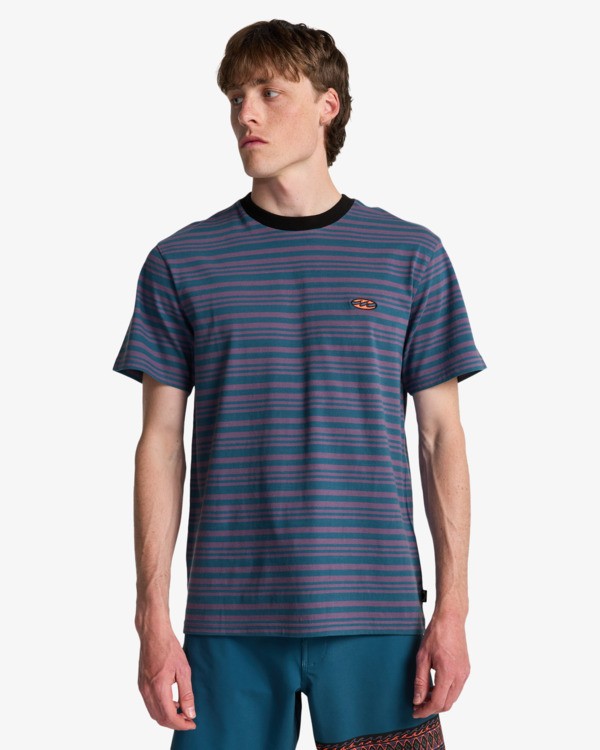 0 Baxter - Short Sleeve T-Shirt for Men Blue EBYKT00120 Billabong