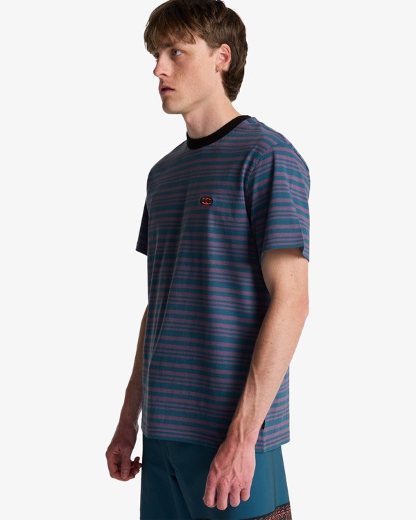 3 Baxter - Short Sleeve T-Shirt for Men Blue EBYKT00120 Billabong