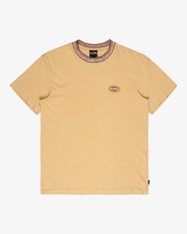 5 Tribal - T-shirt de manga curta para Homem Beige EBYKT00122 Billabong