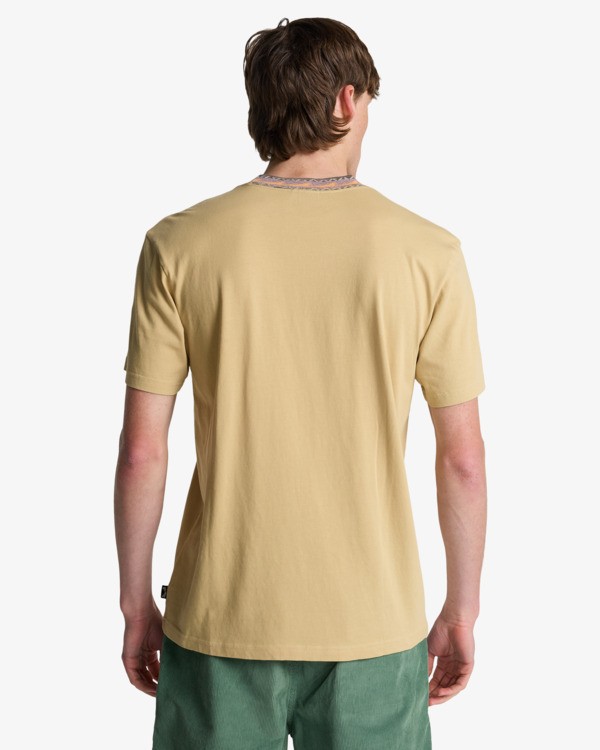 2 Tribal - T-shirt de manga curta para Homem Beige EBYKT00122 Billabong