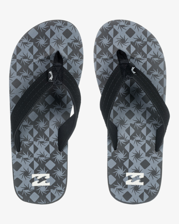 0 All Day Theme - Beach Flip-Flops for Men Gray EBYL100019 Billabong