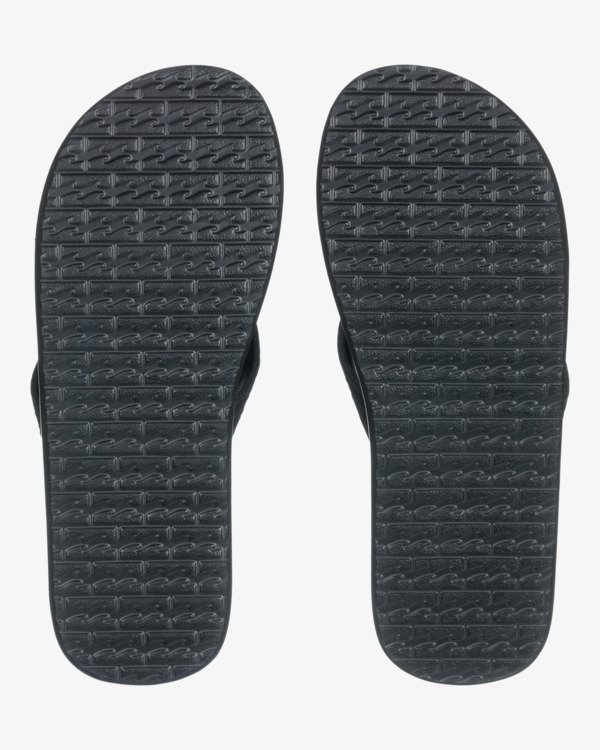 2 All Day Theme - Beach Flip-Flops for Men Black EBYL100019 Billabong