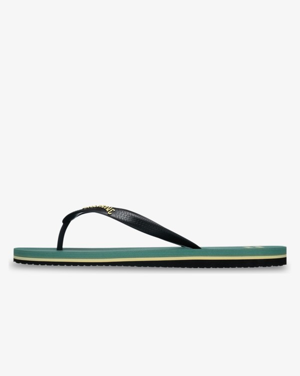 4 Tides Slice - Chanclas de playa para hombre Verde EBYL100023 Billabong
