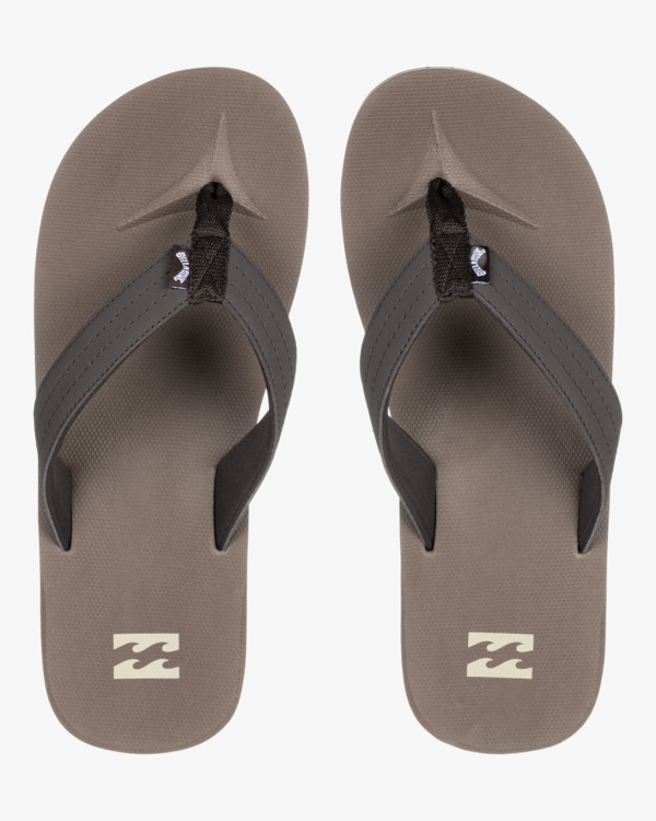 0 All Day - Teenslippers voor Heren Brown EBYL100028 Billabong